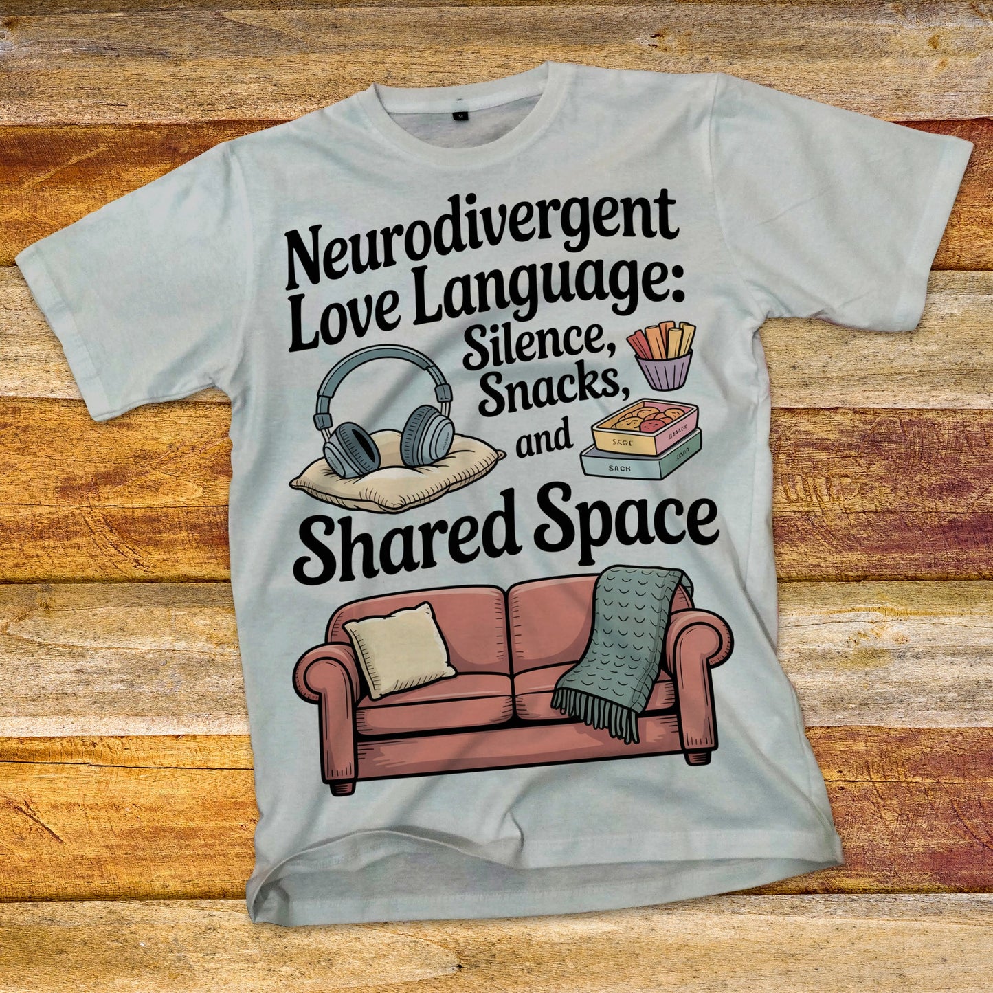 Neurodivergent Love Language T-Shirt