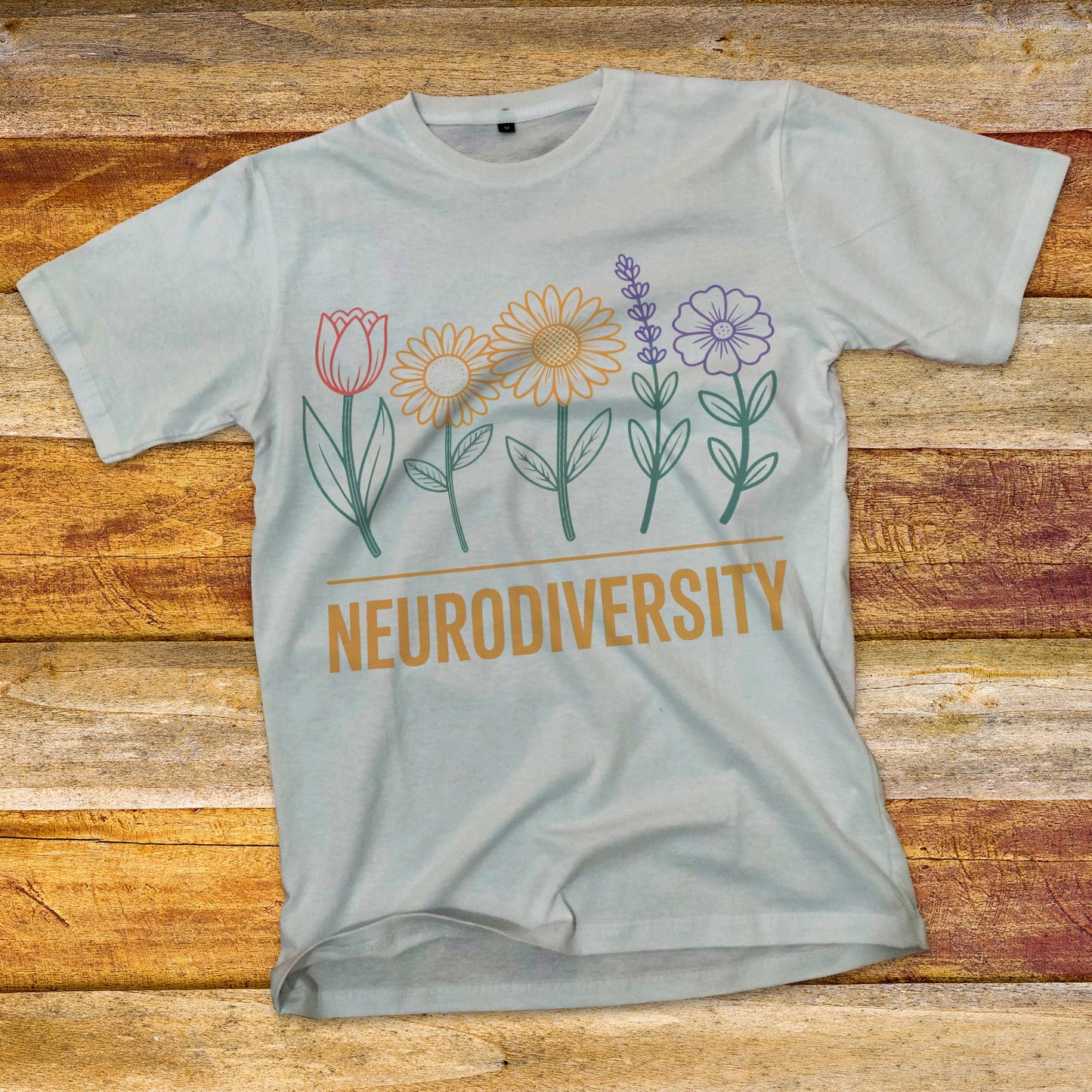 Neurodiversity Flowers T-Shirt