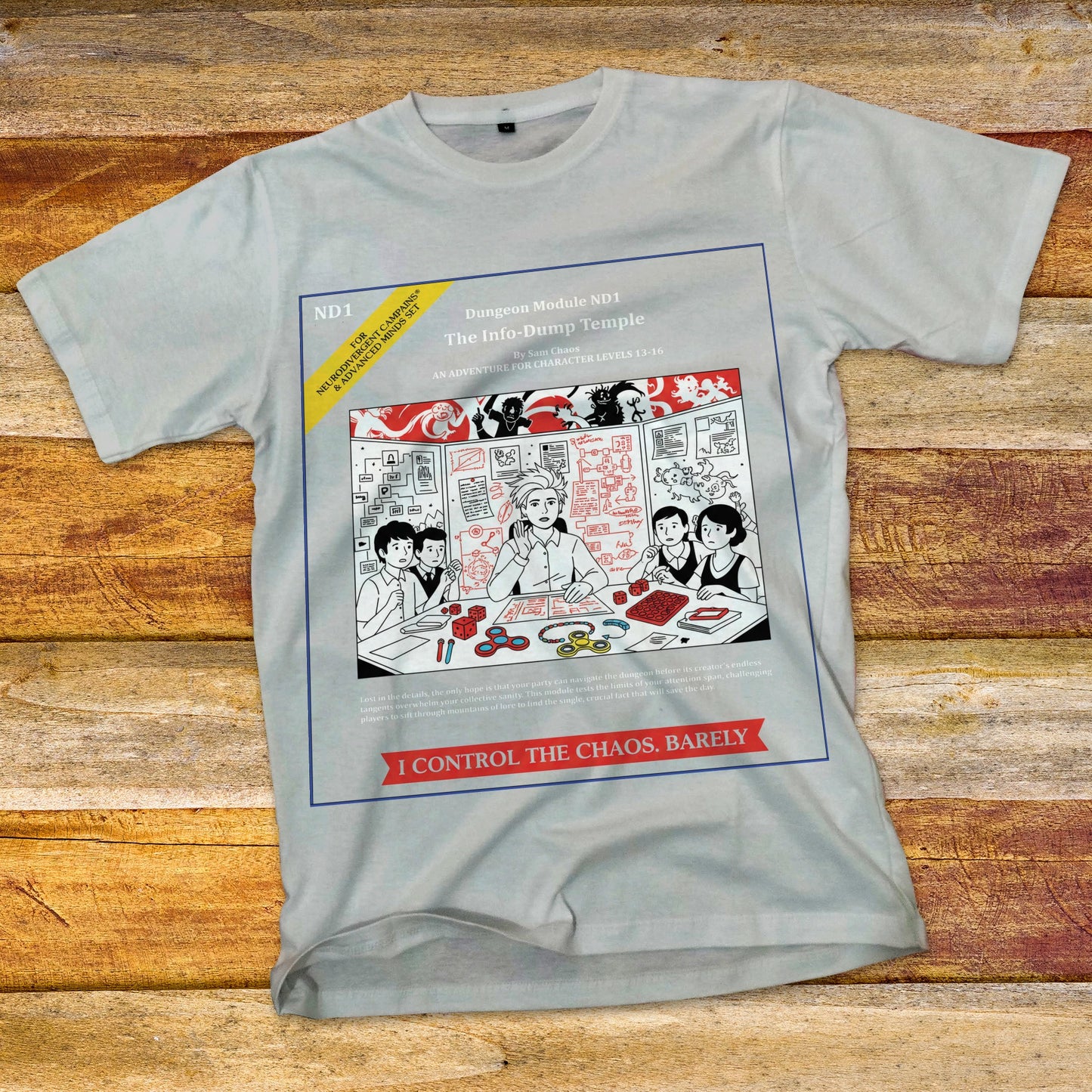 The Info-Dump Temple T-Shirt