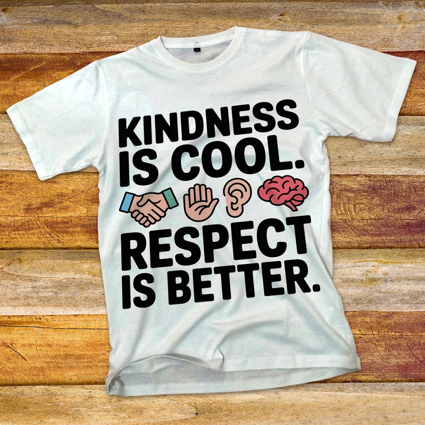 Kindness Is Cool Respect Is Better T-Shirt