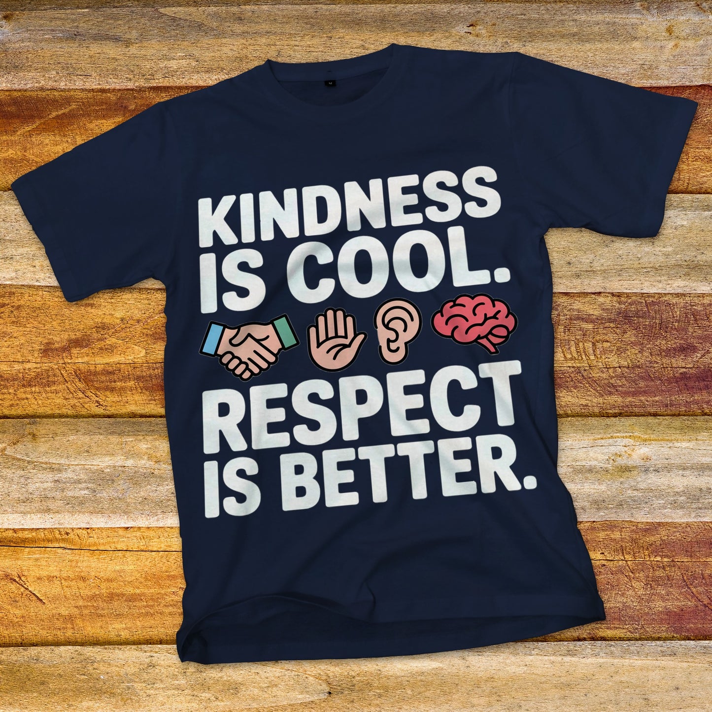 Kindness Is Cool Respect Is Better T-Shirt