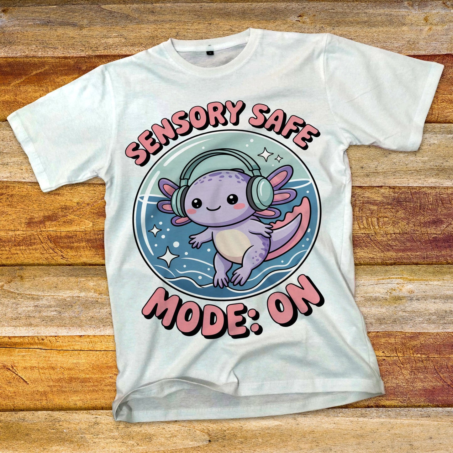 Sensory Safe Mode: On T-Shirt