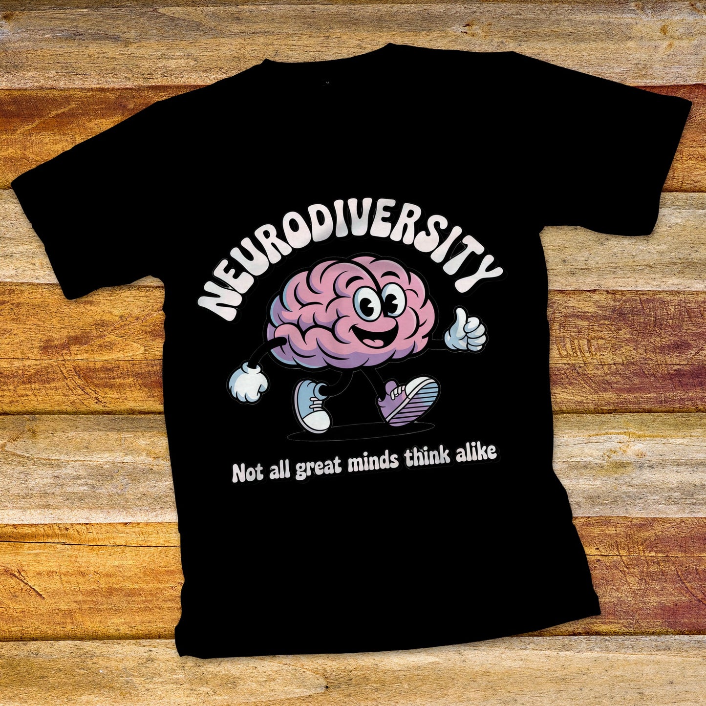 Neurodiversity Brain T-Shirt