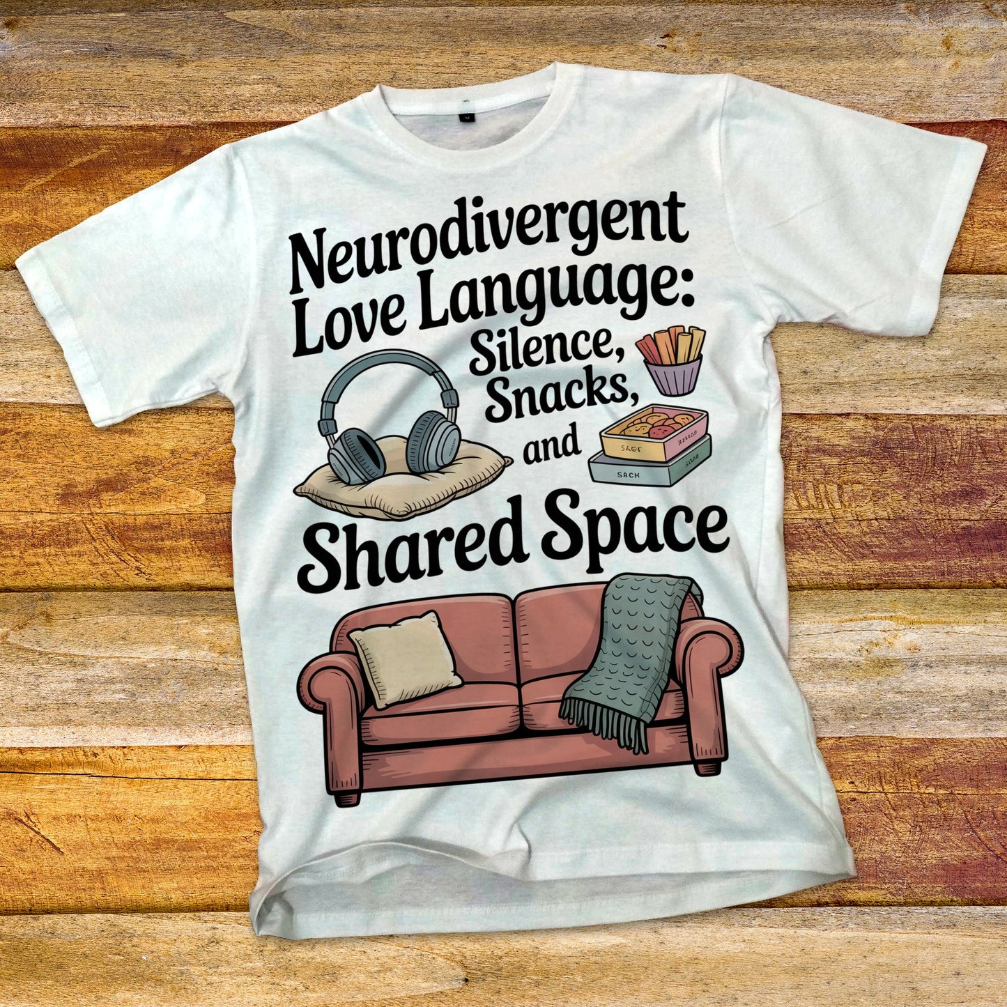 Neurodivergent Love Language T-Shirt