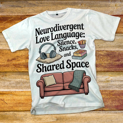 Neurodivergent Love Language T-Shirt