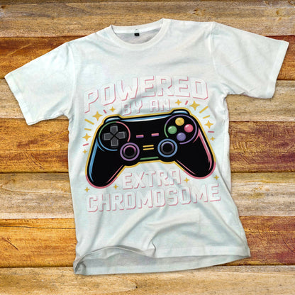 Powered By An Extra Chromosome T-Shirt