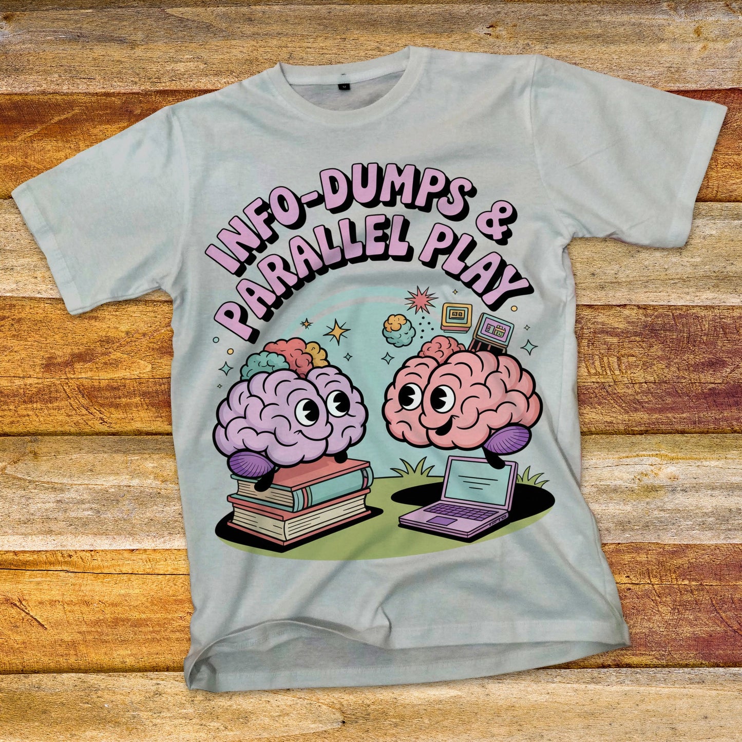 Info-Dumps & Parallel Play T-Shirt