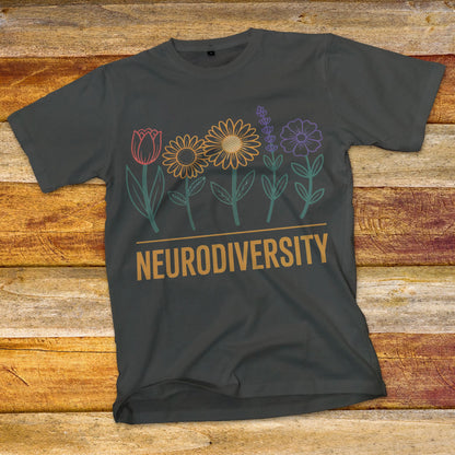 Neurodiversity Flowers T-Shirt