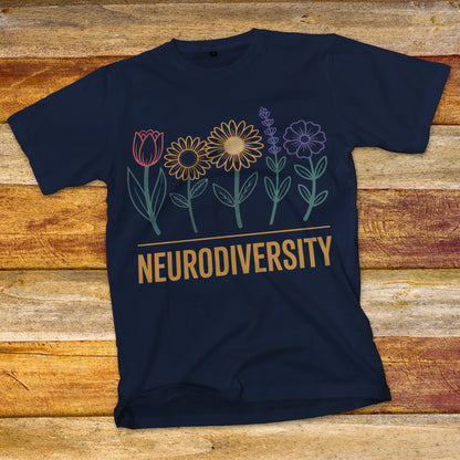 Neurodiversity Flowers T-Shirt