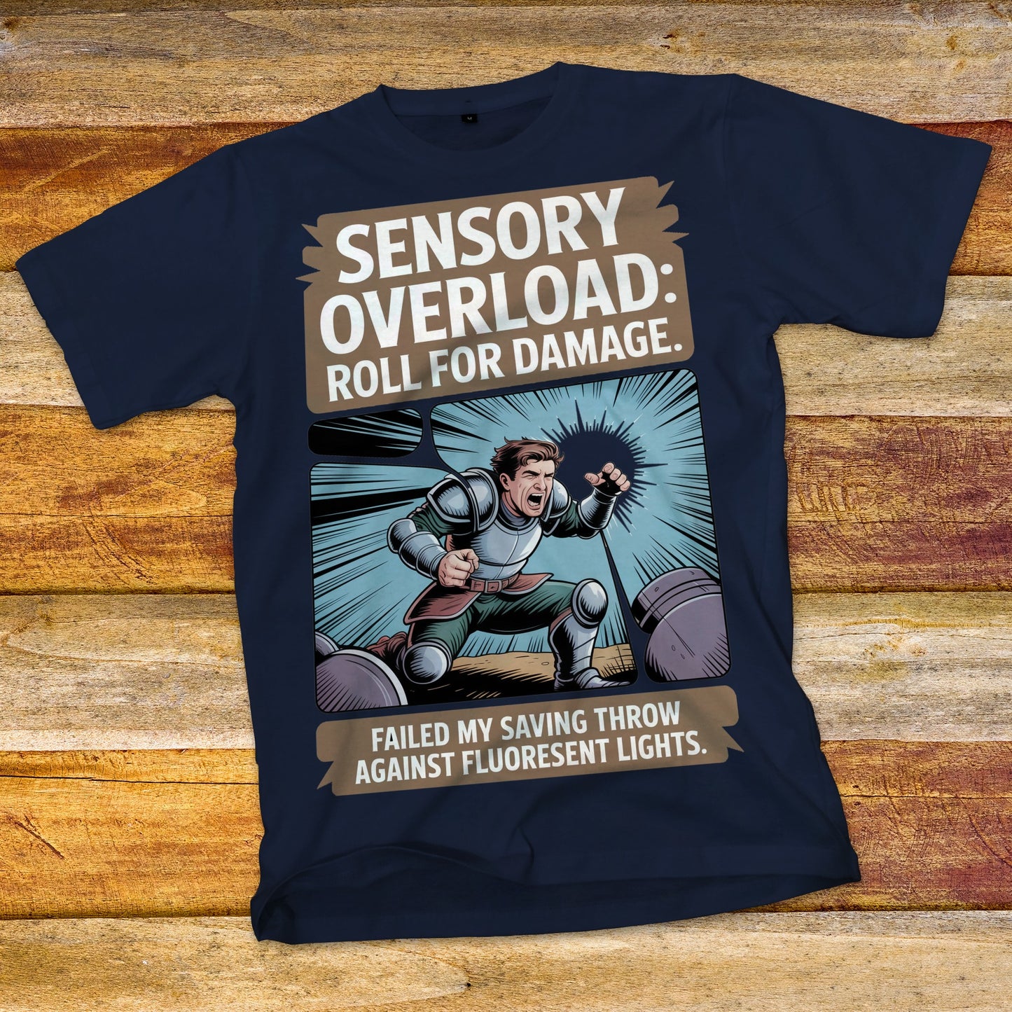 Sensory Overload - Roll For Damage T-Shirt