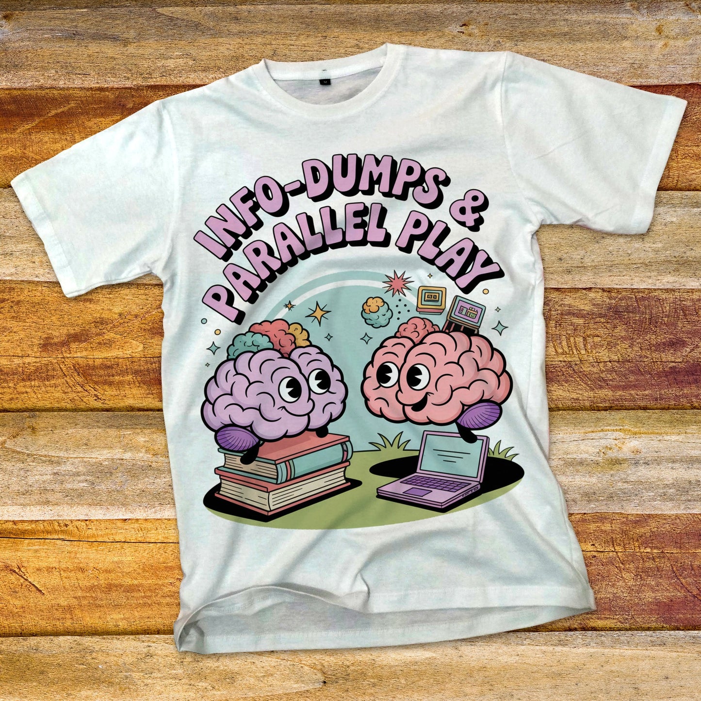 Info-Dumps & Parallel Play T-Shirt