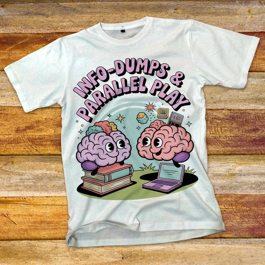 Info-Dumps & Parallel Play T-Shirt