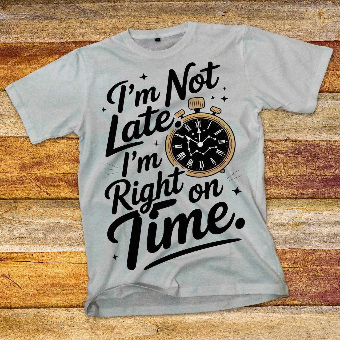 I'm Not Late T-Shirt