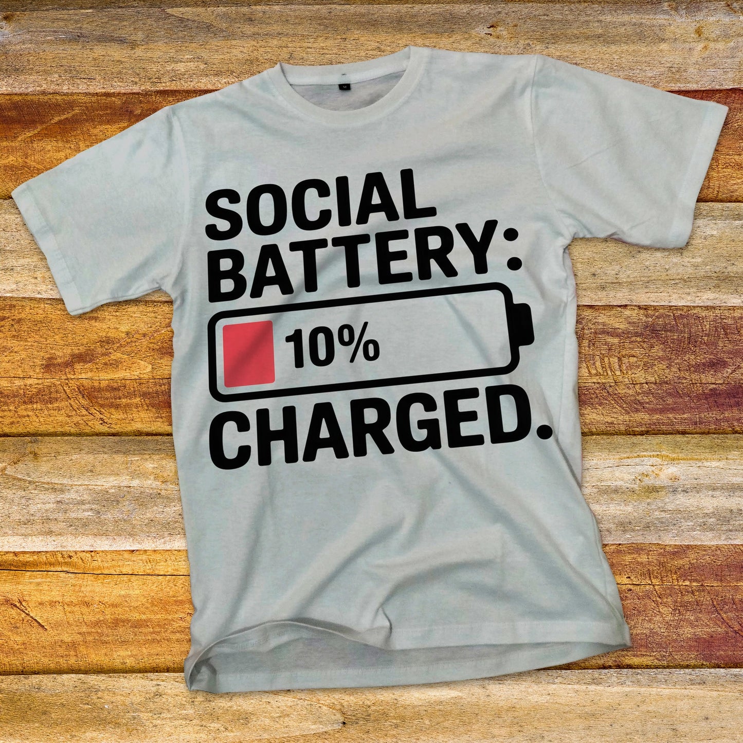 Social Batter 10% Charged T-Shirt