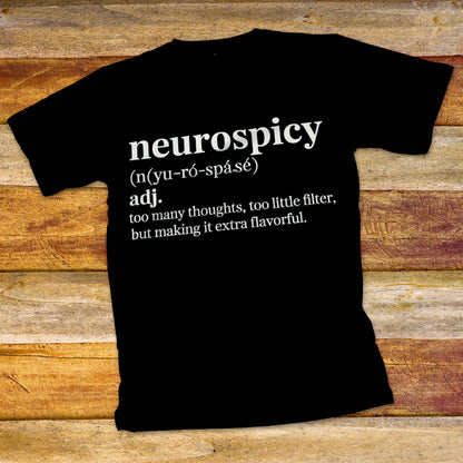 Neurospicy Definition T-Shirt