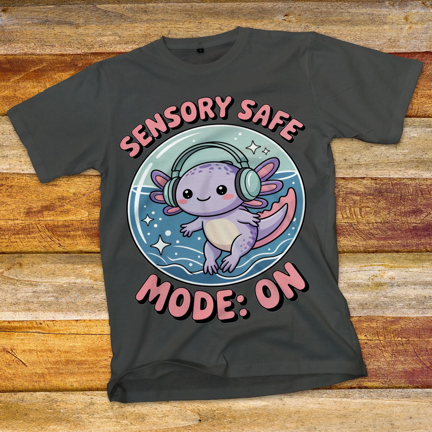 Sensory Safe Mode: On T-Shirt