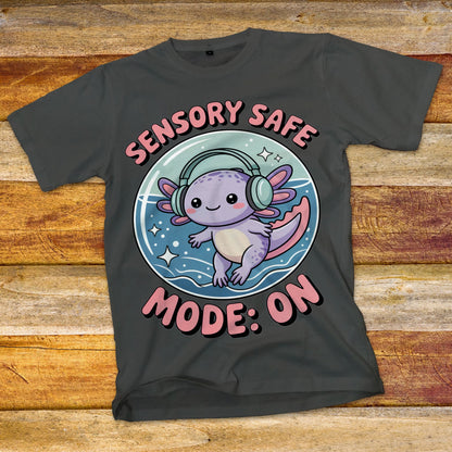 Sensory Safe Mode: On T-Shirt