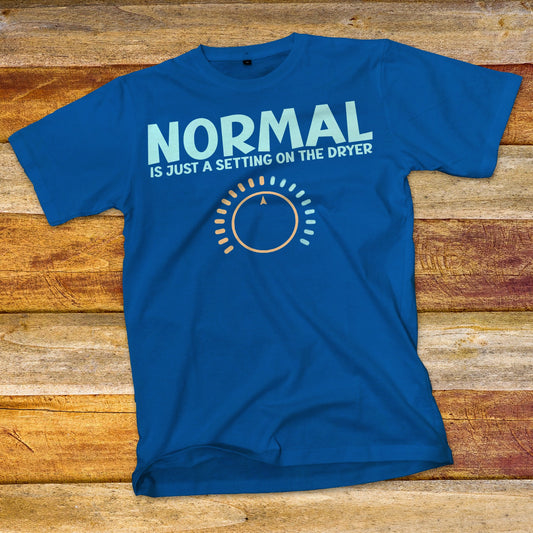 Normal is Just a Setting on the Dryer T-Shirt