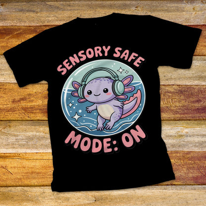 Sensory Safe Mode: On T-Shirt