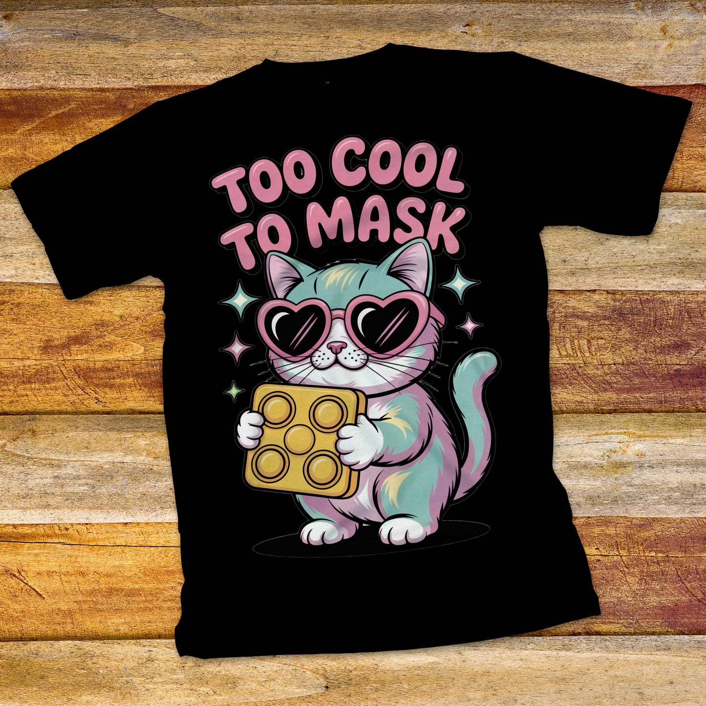 Too Cool to Mask T-Shirt